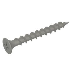 Grip-Rite No. 6 wire X 1-5/8 in. L Phillips Flat Head Coarse Exterior Screws