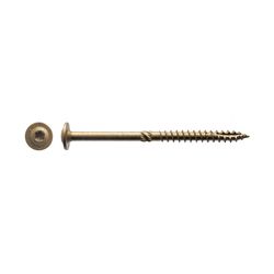 Big Timber No. 15 Ga. X 4 in. L Star Round Head Coarse Construction Screws