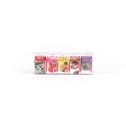 Kikkerland Erasers TPR/Paper 5 pk
