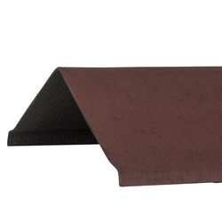 Ondura 16 in. W X 39.5 in. L Asphalt/Cellulose Fiber Ridge Cap Red