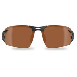 Edge Salita Anti-Fog Vapor Shield Safety Glasses Copper Lens Black Frame 1 pk