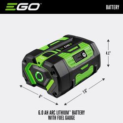EGO 56V Power+ BA3360T 6 Ah Lithium-Ion Battery 1 pc