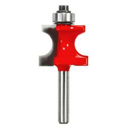 Freud 1-1/8 in. D X 1/4 in. X 2-3/8 in. L Carbide Traditional Beading Router Bit