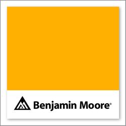 Benjamin Moore Bumble Bee Yellow 2020-10