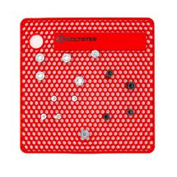 Boltster 10 in. W X 0.4 in. H Bolt & Fastener Organizer Red