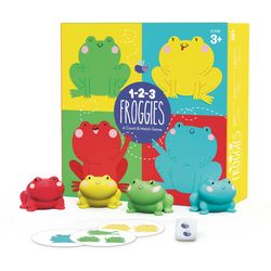 Educational Insights 1-2-3 Froggies Game Multicolored 46 pc