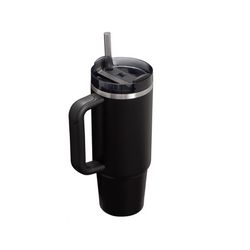 Stanley The Quencher H2.0 FlowState 30 oz Black BPA Free Double-wall Vacuum Insulated Tumbler