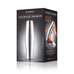 Final Touch Silver Stainless Steel Cocktail Shaker