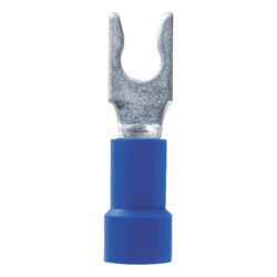 Jandorf 16-14 Ga. Insulated Wire Spade Terminal Blue 5 pk