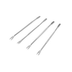 Nantucket Seafood Silver Stainless Steel Shellfish Picks