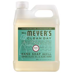 Mrs. Meyer's Clean Day Basil Scent Hand Soap Refill 33 oz