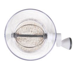 Progressive Prepworks Clear/White ABS Plastic/Stainless Steel Flour Sifter 2 cups