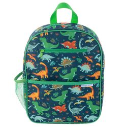Stephen Joseph Junior Green Dino Backpack 13 in. H X 11 in. W