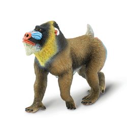 Safari Ltd. Wild Safari Mandrill Toy Brown