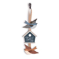 P Graham Dunn 10 in. H X 4 in. L Multicolored Wood Home Sweet Home Sign