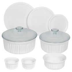 CorningWare Ceramic Bake Set White