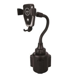 Monster Just Hook It Up Black Dashboard Wireless Charger and Phone Holder For Universal
