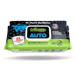 Crocodile Cloth Auto 15 in. L X 10 in. W Synthetic Cleaning Cloth 100 pk