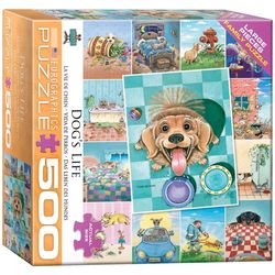 Eurographics Patterson Dog's Life Jigsaw Puzzles Multicolored 500 pc