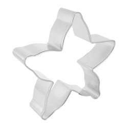 R&M International Corp 4 in. W X 4 in. L Starfish Cookie Cutter Silver 1 pc