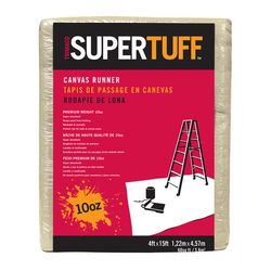 Trimaco SuperTuff 4 ft. W X 15 ft. L 10 oz Canvas Runner 12 pk