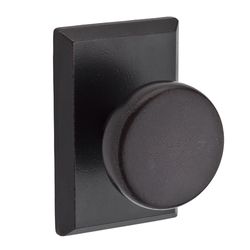 Baldwin Reserve Rustic Dark Bronze Privacy Knob