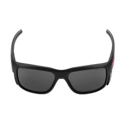 Milwaukee Full Frame Safety Glasses Black Lens Black Frame 1 pair