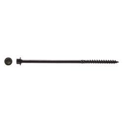 Big Timber No. 17 Sizes X 5 in. L Hex Drive Hex Washer Head Coarse Timber Screws