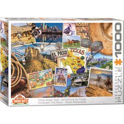 Eurographics Texas - Road Trip Jigsaw Puzzles Multicolored 1000 pc