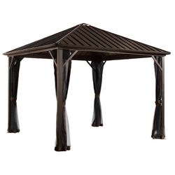 Sojag Dakota Modern Gazebo 9 ft. H X 8 ft. W X 8 ft. L