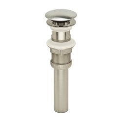 DecoDrain 1-1/4 in. D Plastic Push Pop-Up Drain