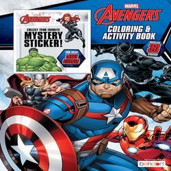 Bendon Marvel Avengers Coloring and Activity Book Multicolored
