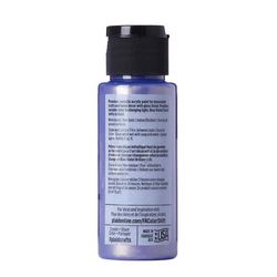 FolkArt Color Shift Metallic Blue Violet Flash Craft Paint Exterior and Interior 2 oz