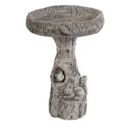 Athens Stonecasting Concrete 26 in. Bird Bath