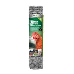 YardGard 18 in. H X 50 ft. L Galvanized Steel Fencing 1 in. X 1 in. in.