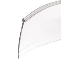 Prime-Line 5.3 in. H X 1-5/16 in. W Clear Framed Shower Door Bottom Seal