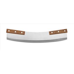 Outset Stainless Steel Brown/Silver Pizza Cutter
