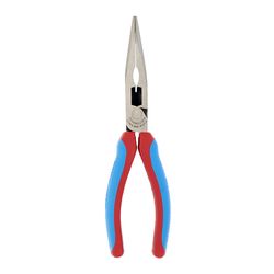 Channellock 8 in. Steel Long Nose Pliers/Cutter