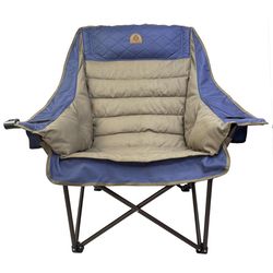 Black Sierra Equipment Navy Blue Camping Chair 40 in. H X 40 in. W X 32 in. L 1 each