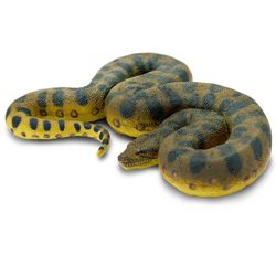 Safari Ltd. Incredible Creatures Anaconda Snake Figure Toy Green