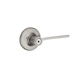 Kwikset Ladera Satin Nickel Privacy Lever