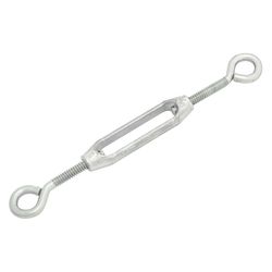 Hampton Zinc-Plated Aluminum/Steel 0.154 in. D Turnbuckle 70 lb 4 in. L