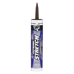 DAP Extreme Stretch Dark Brown Acrylic Urethane All Purpose Elastomeric Sealant 10.1 oz