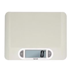 Taylor White Digital Food Scale 11 lb