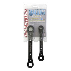 Channellock Metric Ratcheting Box Wrench Set 2 pc