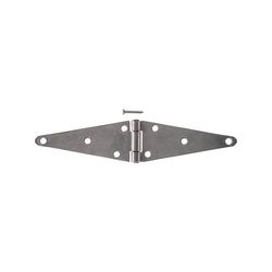 Ace 6 in. L Stainless Steel Heavy Duty Strap Hinge 1 pk