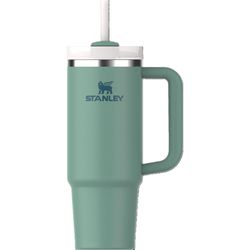 Stanley The Quencher H2.0 FlowState 30 oz Spring Green BPA Free Double-wall Vacuum Insulated Tumbler