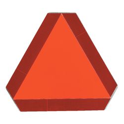 SMV English Red Safety Sign 14 in. H X 14 in. W