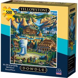 Dowdle Yellowstone Personal Puzzle Multicolored 500 pc