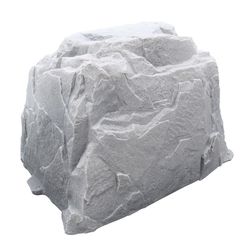 DekoRRa Products Gray Polyethylene 41 in. H X 60 in. L X 48 in. W Artificial Landscape Enclosure Out